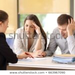 saleswoman-explaining-conditions-document-bad-450w-663967090